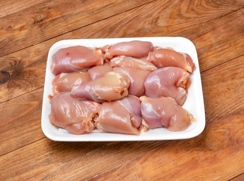Hand-Slaughtered Halal Chicken Boneless Thigh - Vegetarian Fed