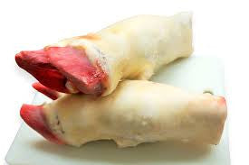 Beef Feet Paya cut into pieces 1/lbs Veg Fed