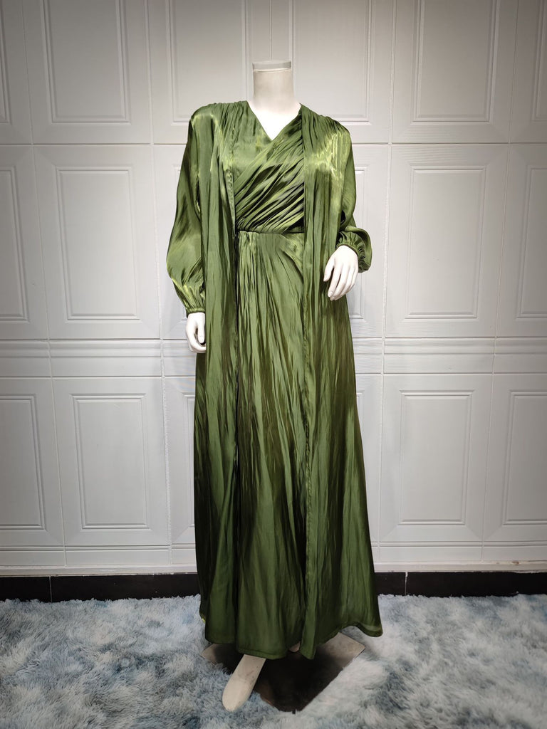 bright silk dress Claude Silk Dress