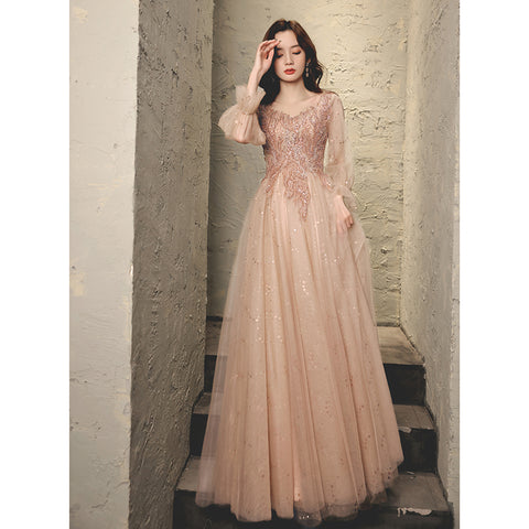 Fairy Temperament Princess Pink Dress