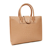 Crocodile ladies bags new fashion big shoulder bag leather bags wholesale