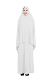 Muslim ladies hijab skirt suit prayer dress