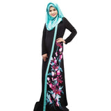 Ethnic long skirt digital printing multi-color multi-code Arabic robe