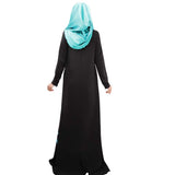 Ethnic long skirt digital printing multi-color multi-code Arabic robe