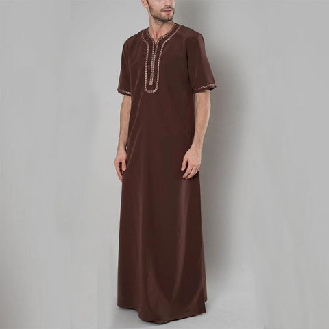 New Loose Men's Casual Muslim Robe