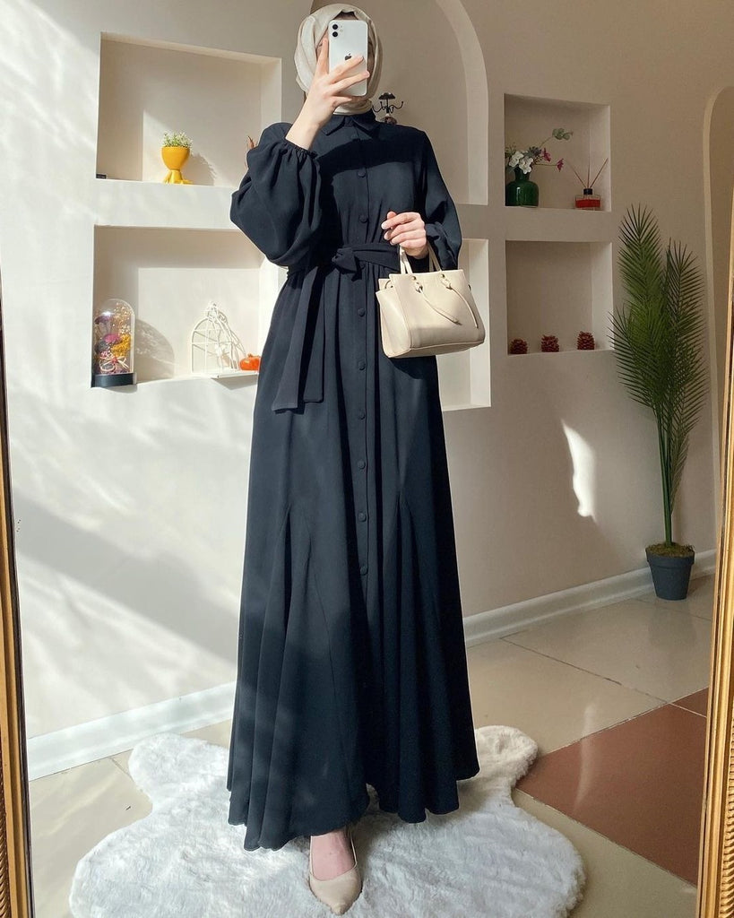 Muslim Solid Color Women's Clothing Dress Abuadnan Online Store Muslim Solid Color Women's Clothing Dress Abuadnan Online Store