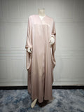 Fashion Soft Light Forged Batwing Sleeve Robe